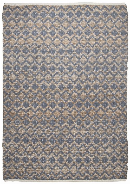 Thumbnail: Teppich Smooth Comfort - Geometric (Anthrazit; 65 x 135 cm)
