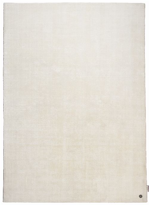 Bild: Viskose Teppich - Shine Uni (Weiß; 160 x 230 cm)