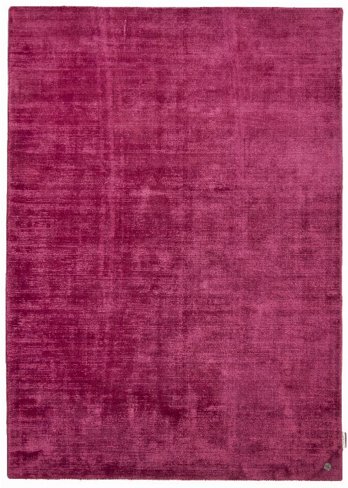 Bild: Viskose Teppich - Shine Uni (Pink; 190 x 290 cm)