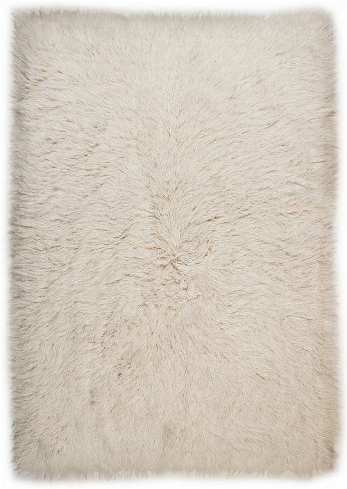 Bild: Schurwollteppich Super Flokati Uni (Beige; 160 x 230 cm)