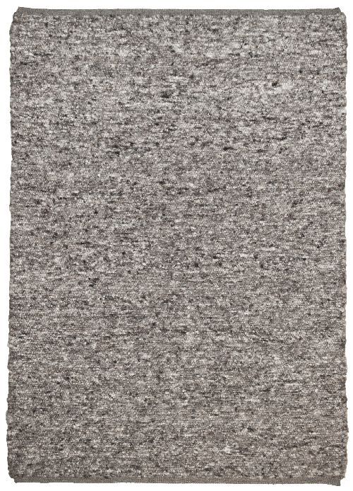 Bild: Schurwollteppich Woll Lust Uni (Grau; 190 x 290 cm)