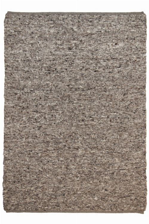 Bild: Schurwollteppich Woll Lust Uni (Braun; 160 x 230 cm)