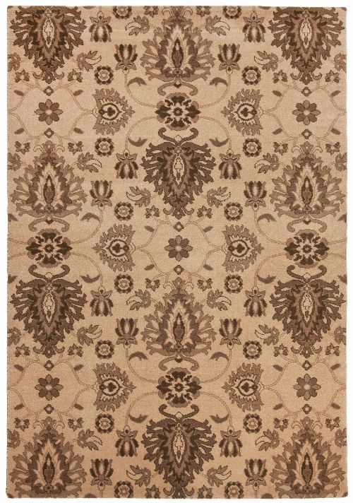 Bild: Ornament Teppich Timeless 001 (Beige; 160 x 230 cm)