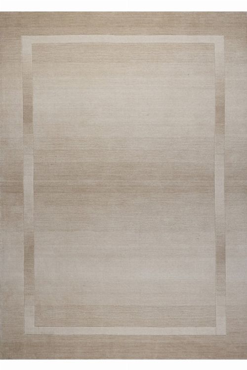 Bild: Schurwollteppich Empire (Beige; 70 x 140 cm)