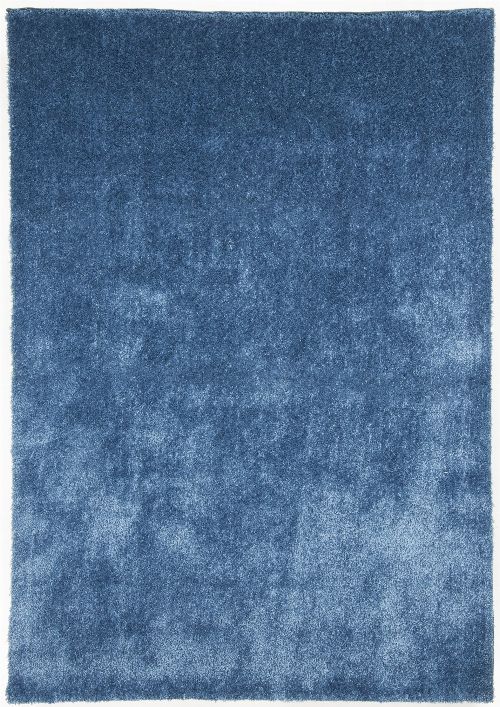 Bild: Gino Falcone Uni Teppich Alessandro (Blau; 50 x 80 cm)