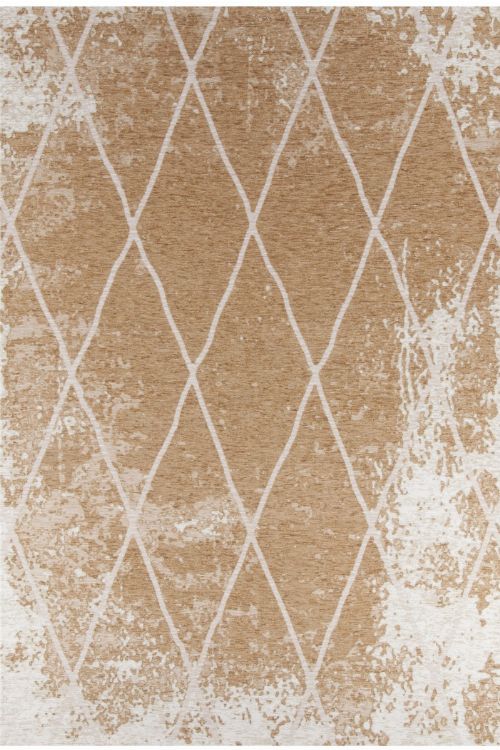 Bild: Vintage Teppich - Fine Lines (Gold; 155 x 230 cm)