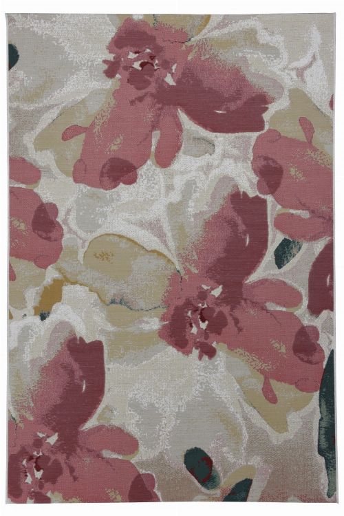 Bild: TOM TAILOR Teppich Garden Blossom (Rosa; 123 x 180 cm)