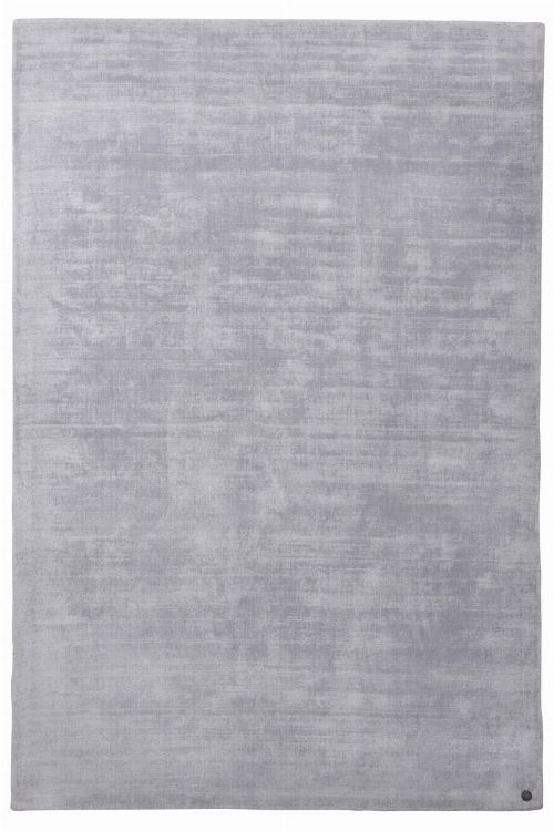 Bild: TOM TAILOR Viskose Teppich - Shine Uni (Silber; 135 x 65 cm)
