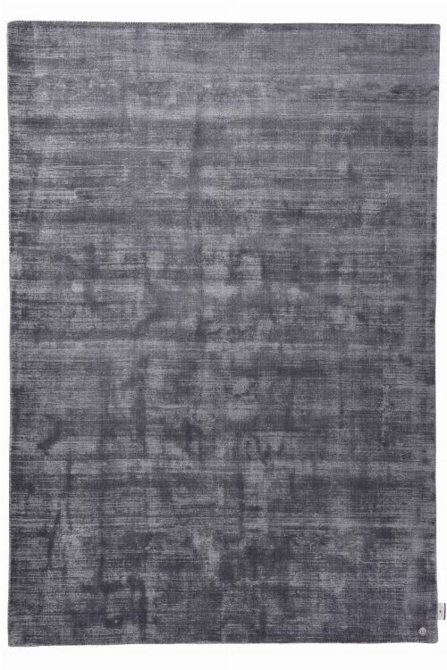 Bild: TOM TAILOR Viskose Teppich - Shine Uni (Anthrazit; 155 x 85 cm)