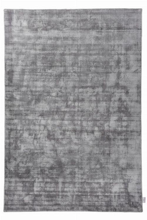Bild: TOM TAILOR Viskose Teppich - Shine Uni (Grau; 290 x 190 cm)