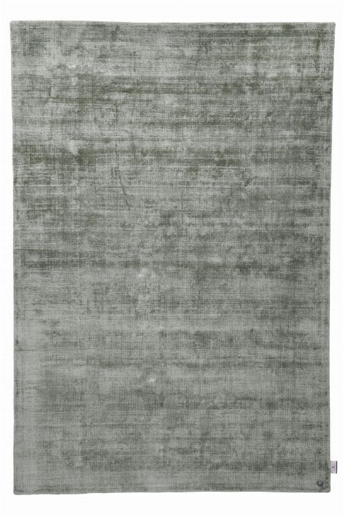 Bild: TOM TAILOR Viskose Teppich - Shine Uni (Dschungelgrün; 155 x 85 cm)