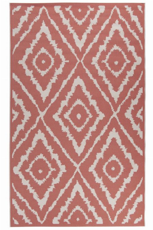 Bild: TOM TAILOR Teppich Garden - Pattern (Rot; 180 x 123 cm)