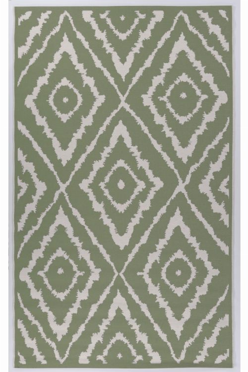 Bild: TOM TAILOR Teppich Garden - Pattern (Grün; 180 x 123 cm)