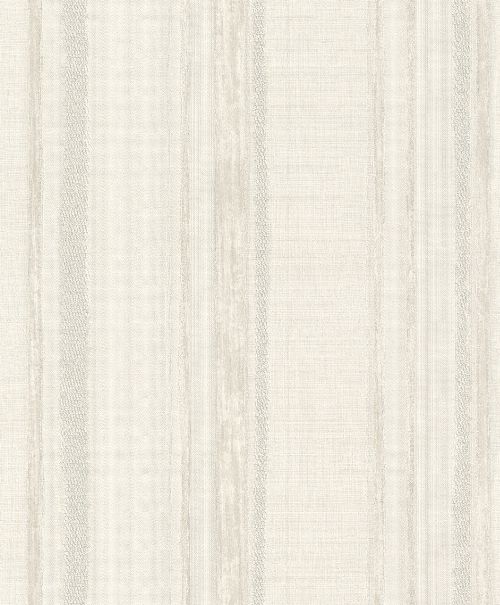 Bild: Streifentapete Glitzer 4505 (Beige/Silber)