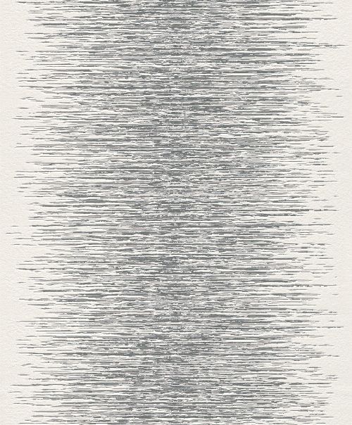 Bild: Streifentapete 3D Muster 4563 (Weiß/Grau)