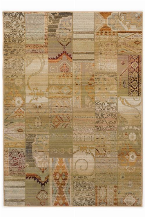 Bild: Patchwork Teppich Gabiro Des.5504 (Beige; 68 x 235 cm)