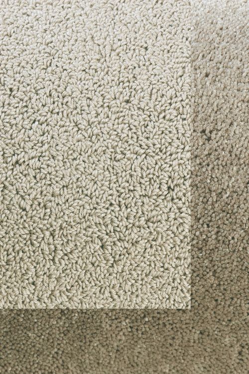 Bild: Schlingenteppich mit Frisee Bordüre Twinset Frame (Beige; 200 x 300 cm)
