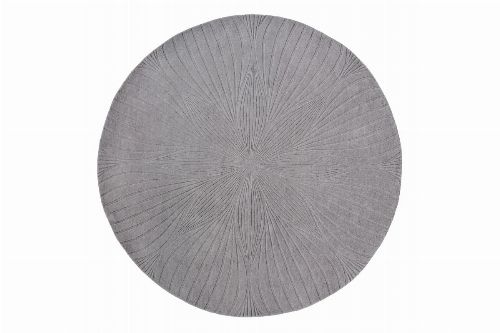 Bild: Wedgwood Designer Teppich Folia - Rund - - Grau