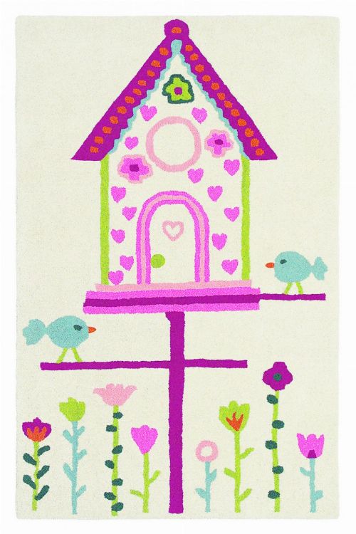 Bild: Kinderteppich nach Maß HOME TWEET HOME