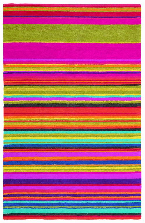 Bild: Streifenteppich Estella Fresh 876800 - Rosa