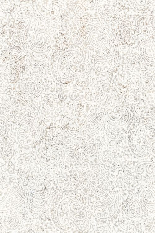 Bild: Eijffinger Tapeten Panel Sundari 375213 - Paisley - Weiß