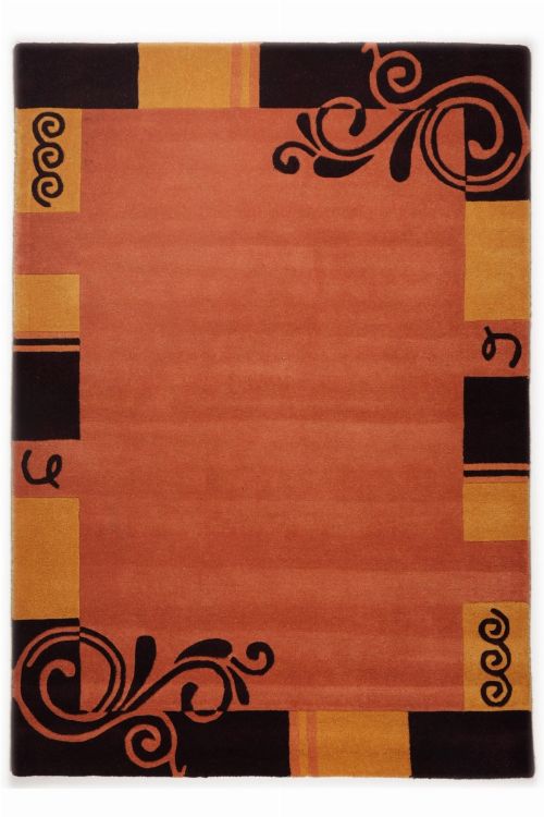 Bild: Bordürenteppich Hawai FE6188 - Terrakotta