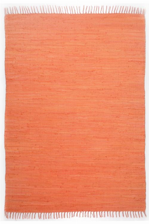 Bild: Webteppich Happy Cotton Uni - Terrakotta