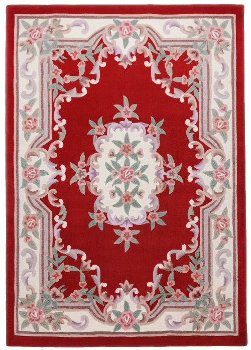Bild: Aubusson Design Teppich Ming 501 - Rot