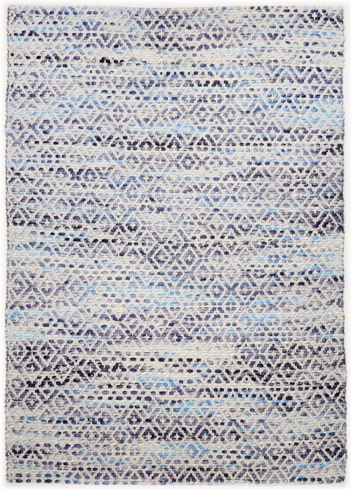 Bild: Teppich Smooth Comfort - Diamond - Blau