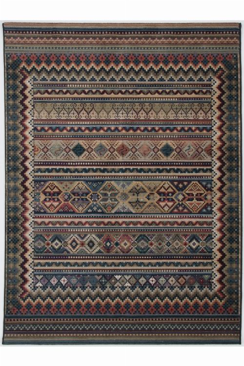 Bild: Ethno Teppich Gabiro Des.416 - Multicolor