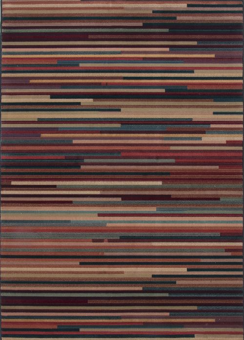 Bild: Streifenteppich Gabiro Des.1728 - Multicolor