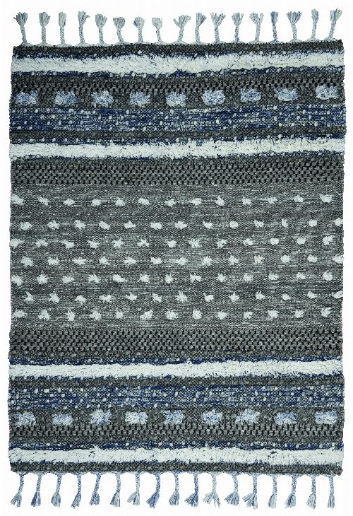 Bild: Tom Tailor Teppich Funky Nature - Grau/Blau