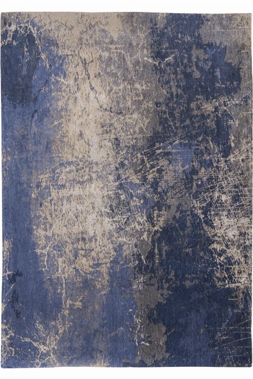 Bild: Louis de poortere Vintageteppich Cracks (Abyss Blue; 230 x 330 cm)