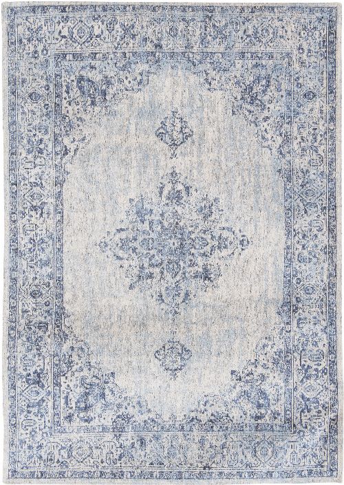 Bild: Louis de poortere Orientteppich Fairfield (Blue Border; 140 x 200 cm)