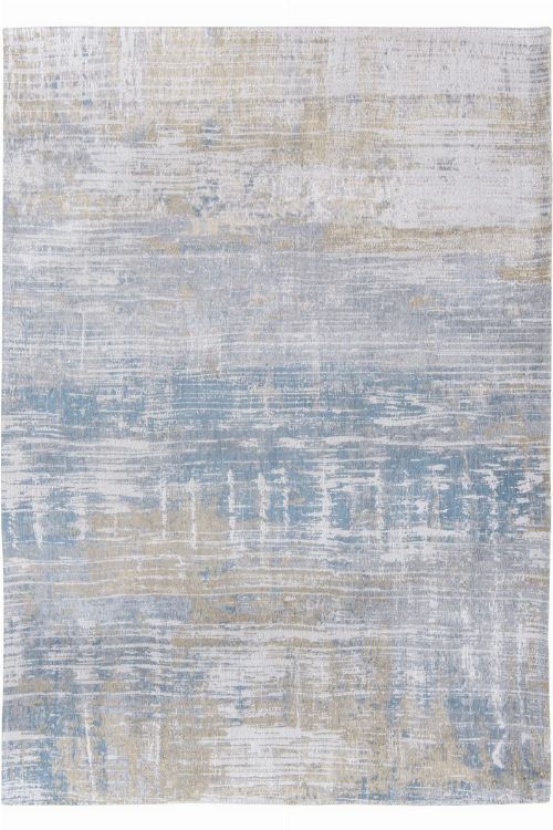Bild: Louis de poortere Vintageteppich Streaks (Long Island Blue; 140 x 200 cm)