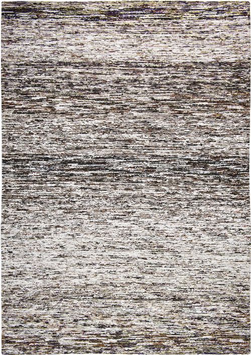 Bild: Louis de poortere Streifenteppich Tunupa - Brine and Brown