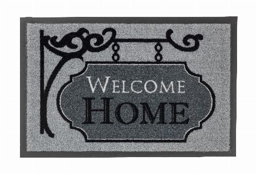 Bild: Sauberlaufmatte Homelike Welcome Home - Grau - 39x58cm