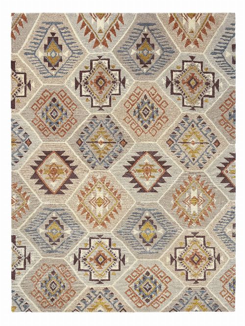 Bild: Brink&Campman Schurwollteppich Yara Nomad 33401 (Beige; 200 x 300 cm)