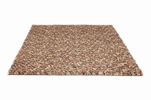 Bild: Schurwollteppich Dots (Caramel; 170 x 240 cm)