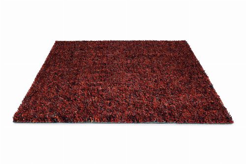 Bild: Schurwollteppich Dots (Rot; 170 x 240 cm)