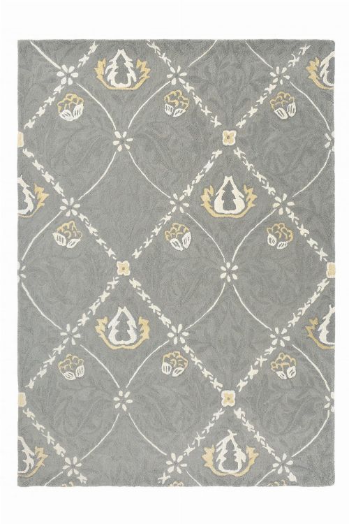 Bild: Morris & Co. Schurwollteppich Pure Trellis (Lightish grey; 200 x 280 cm)