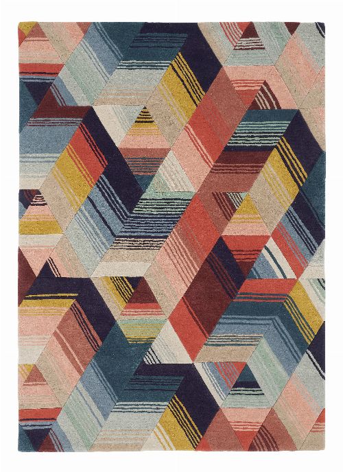 Bild: Harlequin Kurzflorteppich Arccos 40205 (Neptune; 140 x 200 cm)