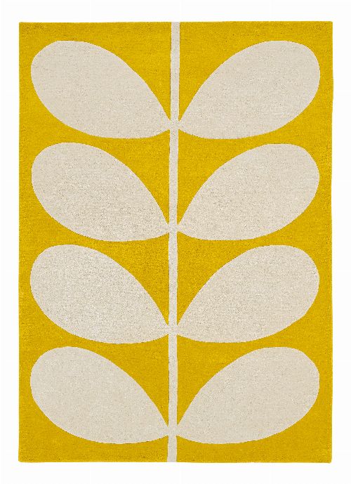 Bild: Orlay Kiely Designerteppich Yellow Stem (Gelb; 200 x 280 cm)