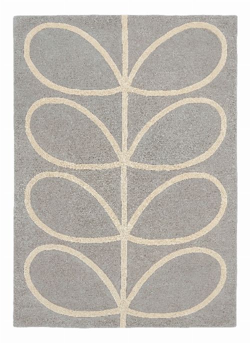 Bild: Orlay Kiely Designerteppich Giant Linear Stem (Grau; 120 x 180 cm)