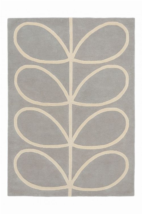 Bild: Orlay Kiely Designerteppich Giant Linear Stem - Grau