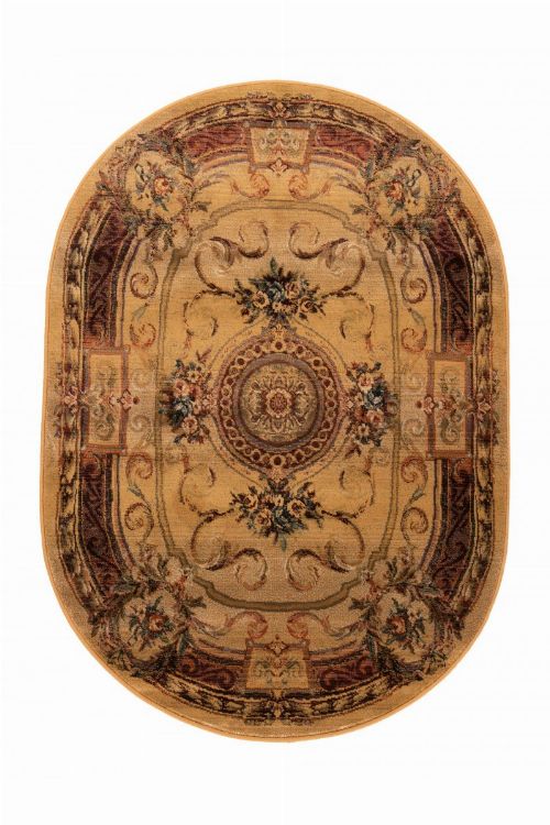 Bild: Bordürenteppich Gabiro Des.856 (Beige; 60 x 90 cm)
