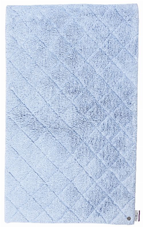 Thumbnail: Tom Tailor Badematte Cotton Pattern (Blassblau; 60 x 60 cm)