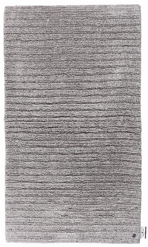 Bild: Tom Tailor Badezimmerteppich Cotton Stripe (Grau; 120 x 70 cm)