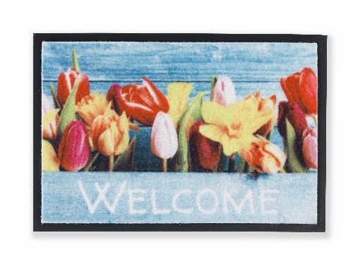 Bild: ASTRA Sauberlaufmatte - Print Blumen (Blumen)