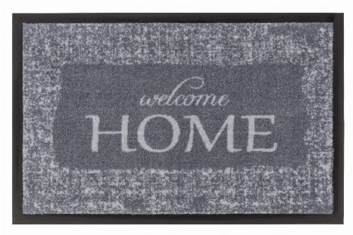 Thumbnail: ASTRA Schmutzfangmatte - Homelike Welcome Home (Grau; 60 x 40 cm)